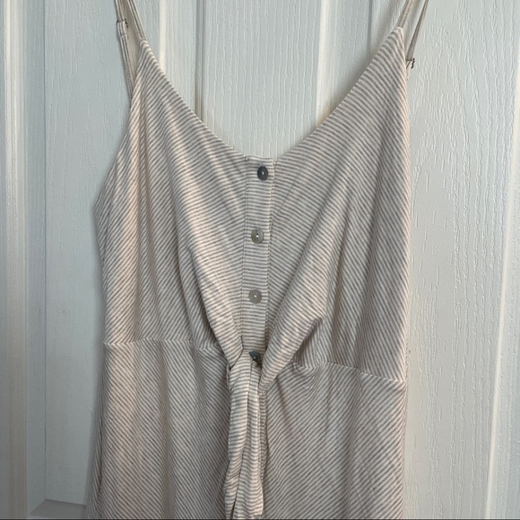 NWT Anthropologie Levina Tie Front Maxi Dress Women’s size large Saturday sunday - Picture 5 of 8